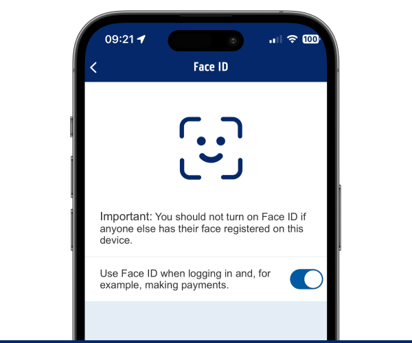 Biometrics Mobile Banking App Bank of Scotland