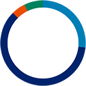 Low risk donut graph