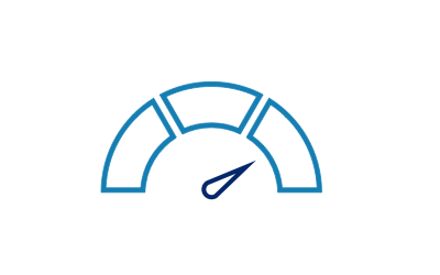 credit gauge illustration