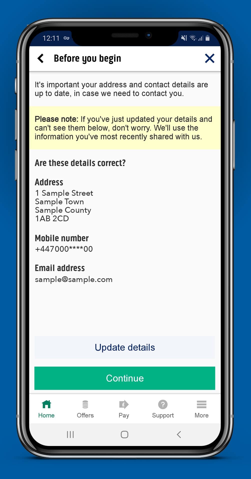 Image of mobile app step 5