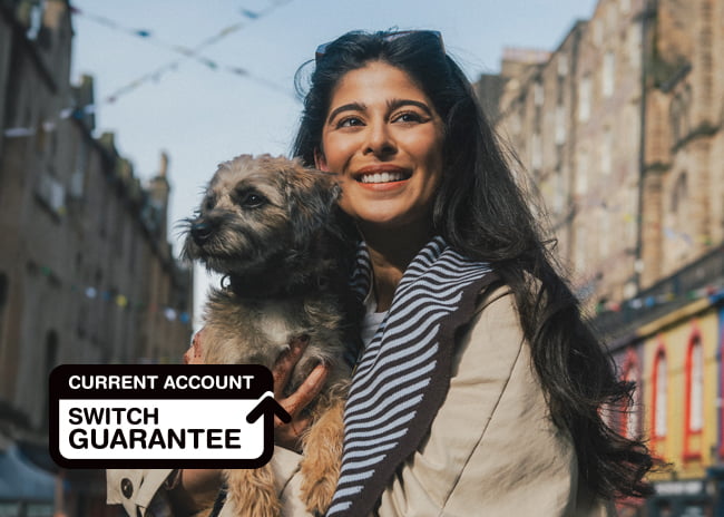 Women with dog